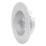 Dynamic Friction 2007-2012 Lexus ES350 Rear Right Drilled & Slotted Silver Brake Rotor by Dynamic Friction Company 631-76079R