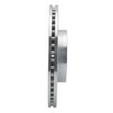 Dynamic Friction 2008-2019 Pontiac Vibe Front Right Drilled & Slotted Silver Brake Rotor by Dynamic Friction Company 631-76081R