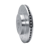Dynamic Friction 2010-2017 Lexus CT200H Front Left Drilled & Slotted Silver Brake Rotor by Dynamic Friction Company 631-76087L