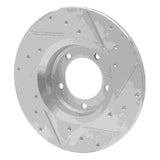 R1 Concepts 1975-1983 Toyota Pickup Front Left Drilled & Slotted Silver Brake Rotor by R1 Concepts 631-76092L
