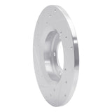 R1 Concepts 1975-1983 Toyota Pickup Front Right Drilled & Slotted Silver Brake Rotor by R1 Concepts 631-76092R