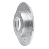 R1 Concepts 1979-1980 Toyota Pickup Front Left Drilled & Slotted Silver Brake Rotor by R1 Concepts 631-76093L
