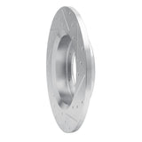 R1 Concepts 1979-1980 Toyota Pickup Front Left Drilled & Slotted Silver Brake Rotor by R1 Concepts 631-76093L