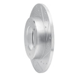 R1 Concepts 1979-1980 Toyota Pickup Front Right Drilled & Slotted Silver Brake Rotor by R1 Concepts 631-76093R