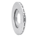 R1 Concepts 1979-1983 Toyota Pickup Front Right Drilled & Slotted Silver Brake Rotor by R1 Concepts 631-76094R