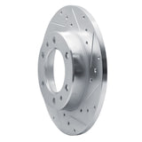 R1 Concepts 1981-1985 Toyota Pickup Front Right Drilled & Slotted Silver Brake Rotor by R1 Concepts 631-76095R