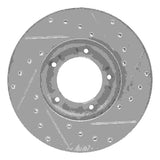 R1 Concepts 1985-1992 Toyota Pickup Front Left Drilled & Slotted Silver Brake Rotor by R1 Concepts 631-76098L