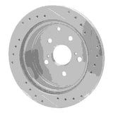 R1 Concepts 1986-1997 Toyota Previa Rear Left Drilled & Slotted Silver Brake Rotor by R1 Concepts 631-76101L