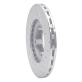 R1 Concepts 1986-1989 Toyota Van Front Left Drilled & Slotted Silver Brake Rotor by R1 Concepts 631-76103L