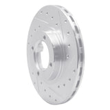 R1 Concepts 1986-1989 Toyota Van Front Right Drilled & Slotted Silver Brake Rotor by R1 Concepts 631-76103R
