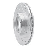 R1 Concepts 1989-8 Toyota Pickup Front Right Drilled & Slotted Silver Brake Rotor by R1 Concepts 631-76106R