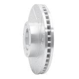 R1 Concepts 1982-1993 Toyota Pickup Front Right Drilled & Slotted Silver Brake Rotor by R1 Concepts 631-76107R