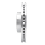 R1 Concepts 1982-1993 Toyota Pickup Front Right Drilled & Slotted Silver Brake Rotor by R1 Concepts 631-76107R