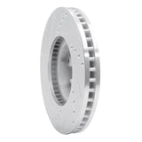R1 Concepts 1982-1993 Toyota Pickup Front Right Drilled & Slotted Silver Brake Rotor by R1 Concepts 631-76107R