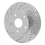 R1 Concepts 1991-1997 Toyota Previa Front Left Drilled & Slotted Silver Brake Rotor by R1 Concepts 631-76109L
