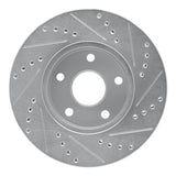 R1 Concepts 1991-1997 Toyota Previa Front Left Drilled & Slotted Silver Brake Rotor by R1 Concepts 631-76109L
