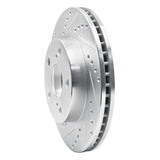 R1 Concepts 1991-1996 Toyota Previa Front Left Drilled & Slotted Silver Brake Rotor by R1 Concepts 631-76111L