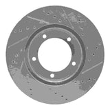 R1 Concepts 1998-2007 Lexus LX470 Front Left Drilled & Slotted Silver Brake Rotor by R1 Concepts 631-76112L