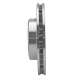 R1 Concepts 1998-2007 Lexus LX470 Front Left Drilled & Slotted Silver Brake Rotor by R1 Concepts 631-76112L