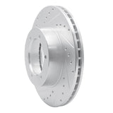 R1 Concepts 1991-1998 Toyota T100 Front Left Drilled & Slotted Silver Brake Rotor by R1 Concepts 631-76115L