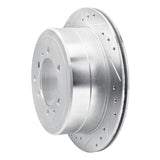 R1 Concepts 1993-1997 Lexus LX450 Rear Left Drilled & Slotted Silver Brake Rotor by R1 Concepts 631-76117L