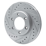 R1 Concepts 1993-1998 Toyota T100 Front Left Drilled & Slotted Silver Brake Rotor by R1 Concepts 631-76118L