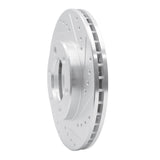 R1 Concepts 1993-1998 Toyota T100 Front Right Drilled & Slotted Silver Brake Rotor by R1 Concepts 631-76118R