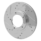R1 Concepts 1995-2004 Toyota Tacoma Front Left Drilled & Slotted Silver Brake Rotor by R1 Concepts 631-76120L