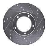R1 Concepts 1995-2004 Toyota Tacoma Front Right Drilled & Slotted Silver Brake Rotor by R1 Concepts 631-76120R