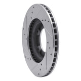 R1 Concepts 1995-2004 Toyota Tacoma Front Right Drilled & Slotted Silver Brake Rotor by R1 Concepts 631-76120R