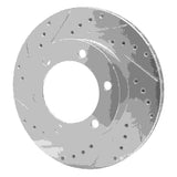 R1 Concepts 1995-2004 Toyota 4Runner Front Left Drilled & Slotted Silver Brake Rotor by R1 Concepts 631-76121L