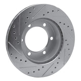 R1 Concepts 95-04 Toyota 4Runner Front Right Drilled & Slotted Silver Brake Rotor by R1 Concepts RNC-631-76121R