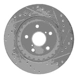 R1 Concepts 1996-2003 Toyota RAV4 Front Left Drilled & Slotted Silver Brake Rotor by R1 Concepts 631-76122L