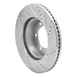 R1 Concepts 2000-2007 Toyota Tundra Front Left Drilled & Slotted Silver Brake Rotor by R1 Concepts 631-76124L