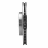 R1 Concepts 2001-2005 Toyota RAV4 Front Left Drilled & Slotted Silver Brake Rotor by R1 Concepts 631-76125L