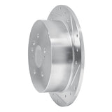 Dynamic Friction 2004-2009 Lexus RX350 Rear Right Drilled & Slotted Silver Brake Rotor by Dynamic Friction Company 631-76130R