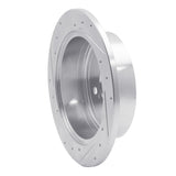 Dynamic Friction 2004-2010 Toyota Sienna Rear Right Drilled & Slotted Silver Brake Rotor by Dynamic Friction Company 631-76131R