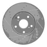 Dynamic Friction 2005-2015 Toyota Tacoma Front Right Drilled & Slotted Silver Brake Rotor by Dynamic Friction Company 631-76133R
