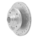 R1 Concepts 1979-1983 Mazda RX-7 Front Right Drilled & Slotted Silver Brake Rotor by R1 Concepts 631-80001R