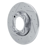R1 Concepts 1981-1985 Mazda GLC Front Left Drilled & Slotted Silver Brake Rotor by R1 Concepts 631-80005L