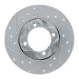 R1 Concepts 1981-1985 Mazda GLC Front Left Drilled & Slotted Silver Brake Rotor by R1 Concepts 631-80005L