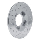 R1 Concepts 1981-1985 Mazda GLC Front Right Drilled & Slotted Silver Brake Rotor by R1 Concepts 631-80005R