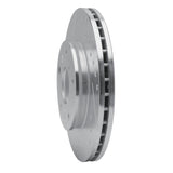 R1 Concepts 1988-1992 Ford Probe Front Left Drilled & Slotted Silver Brake Rotor by R1 Concepts 631-80016L