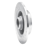 R1 Concepts 1988-1992 Ford Probe Rear Left Drilled & Slotted Silver Brake Rotor by R1 Concepts 631-80017L