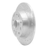 R1 Concepts 1988-1992 Ford Probe Rear Right Drilled & Slotted Silver Brake Rotor by R1 Concepts 631-80017R