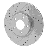 R1 Concepts 1988-1991 Mazda 929 Front Left Drilled & Slotted Silver Brake Rotor by R1 Concepts 631-80018L