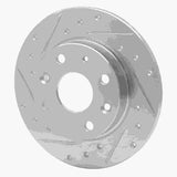 R1 Concepts 1990-1993 Mazda Miata Rear Left Drilled & Slotted Silver Brake Rotor by R1 Concepts 631-80023L