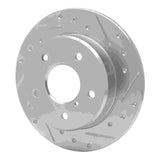 R1 Concepts 1989-1991 Mazda RX-7 Rear Right Drilled & Slotted Silver Brake Rotor by R1 Concepts 631-80024R