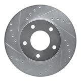 R1 Concepts 1992-2003 Mazda 929 Front Left Drilled & Slotted Silver Brake Rotor by R1 Concepts 631-80027L