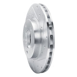 R1 Concepts 1992-2003 Mazda 929 Front Right Drilled & Slotted Silver Brake Rotor by R1 Concepts 631-80027R